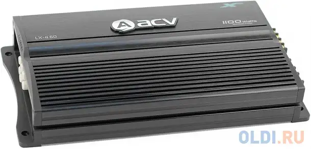 Усилитель автомобильный acv lx-4.60 четырехканальный, фотография 1