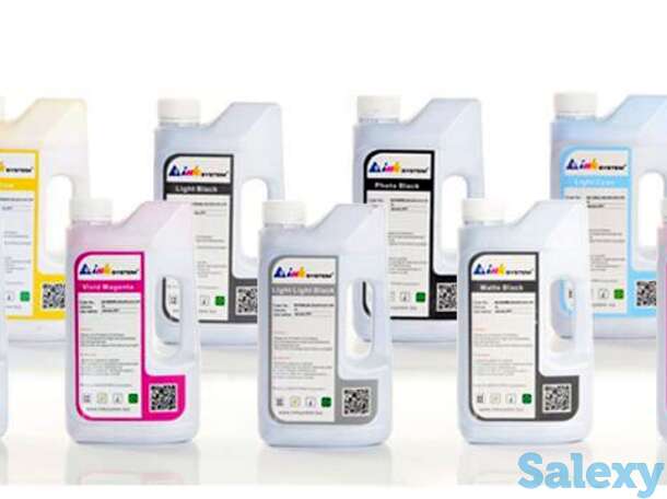 Комплект ультрахромных чернил inksystem для epson stylus pro 9800, 1л. (9 цветов), фотография 1