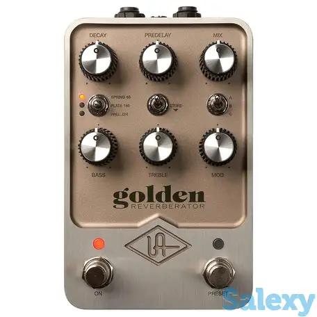 Педаль эффектов universal audio golden reverberator, фотография 5