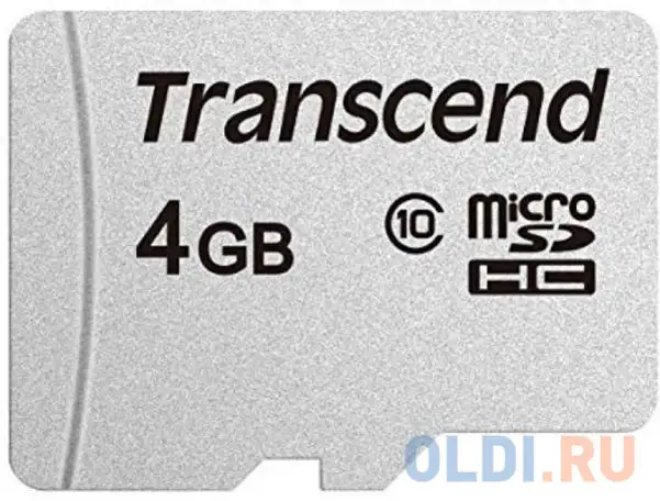 Карта памяти microsdhc 4gb transcend 300s, фотография 1