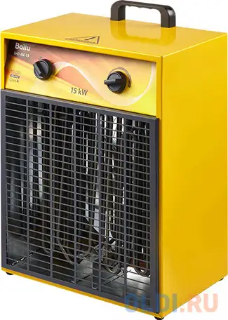 Тепловая пушка ballu bhp-me-15 15000 вт желтый, фотография 1