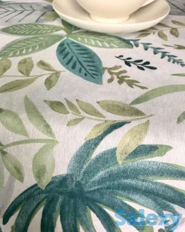 Очаровательная Итальянская скатерть Эдера с зеленью, фотография 7