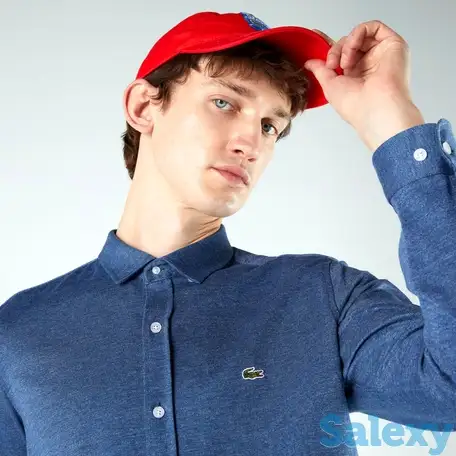 Мужская рубашка lacoste slim fit, фотография 1