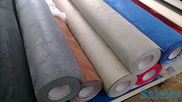 Карбон пленка, шлифованый алюминий, Алькантара, фотография 1