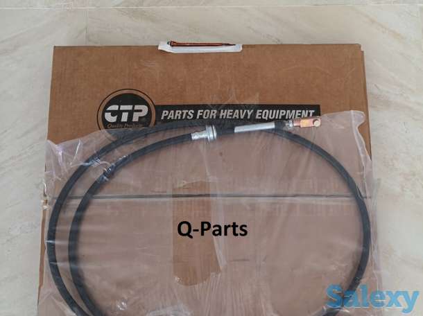 Трос газа (ручной, ножной) на экскаватор-погрузчик Caterpillar 428 (C, D, E, F), 432 (C, D, E, F) Кат, Cat, фотография 1