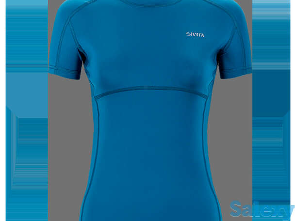 Термобелье майка сивера годобль к(ж) с короткими рукавами женская лагуна, фотография 1