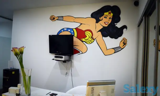 Роспись стен,  дизайн интерьеров., фотография 5