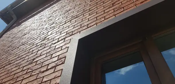 Металлические откосы, отливы, накрывки на парапет, фотография 1