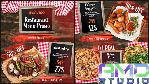 Заказать рекламные ролики для кафе или ресторана в Алматы(FOOD_11), фотография 1