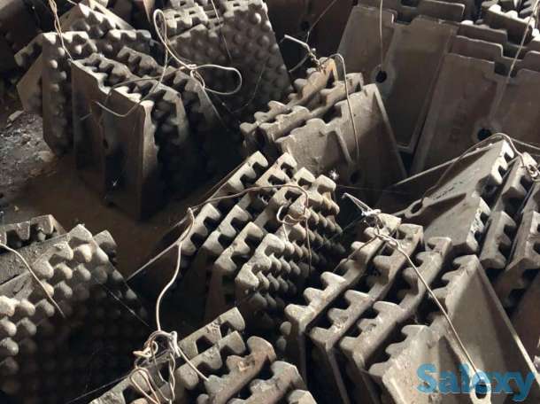 Бронеплиты конусно-волнистые, гребенчатые, рифленые для мельниц 2х10,5, 2,6х13, 3,2х15, 4,0х13,5, фотография 4