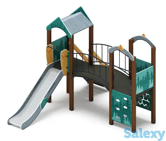 Рада (тайга) - дик 2.01.2.05-03 - игровой комплекс h=1200, фотография 1