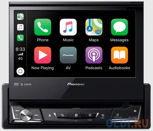Автомагнитола cd dvd pioneer avh-z7250bt 2din 4x50вт, фотография 1