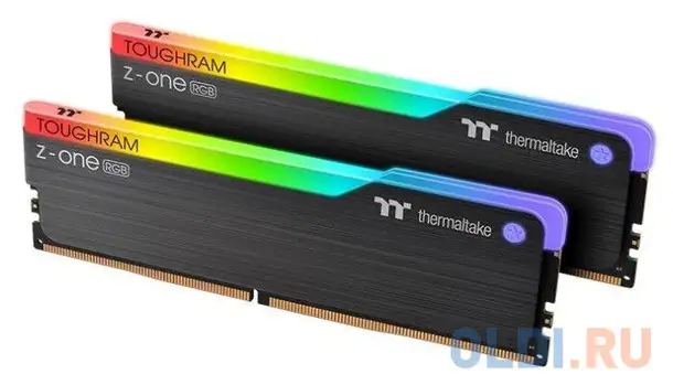 Оперативная память для компьютера thermaltake r019d408gx2-3200c16a dimm 16gb ddr4 3200mhz, фотография 1