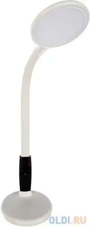 Светильник lucia loran (l523) настольный на подставке белый 10вт, фотография 1