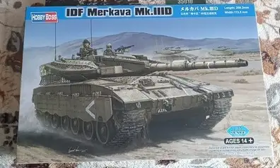 Модели танков Леопард 2А4 и Меркава 3Д от Хобби Босс 135, фотография 7