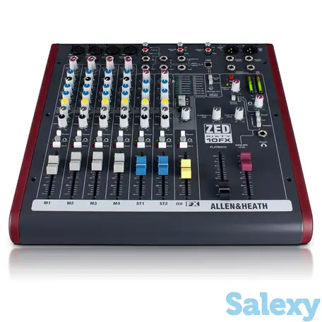 Аналоговый микшерный пульт allen & heath zed60-10fx, фотография 1