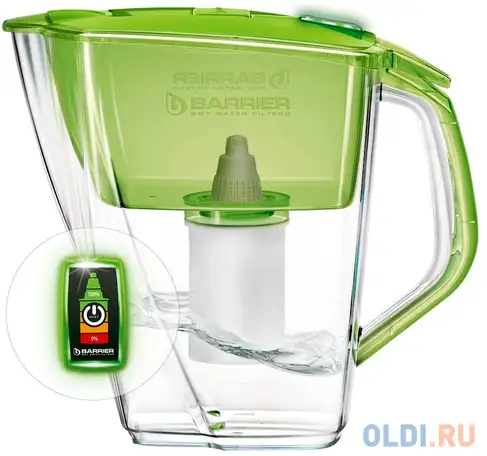 Кувшин барьер прайм опти-лайт зеленое яблоко 4.2л., фотография 1