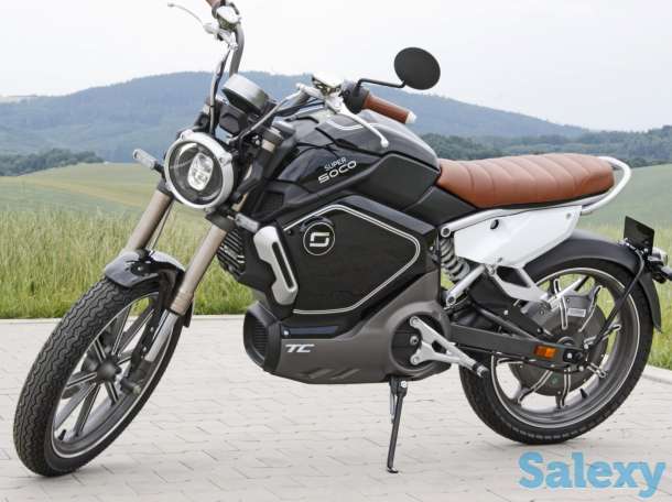 Super soco tc cafe racer мотоцикл электро, фотография 1