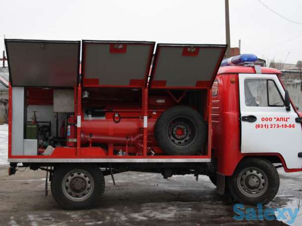 Пожарный автомобиль УАЗ цистерна 900 литров, фотография 1