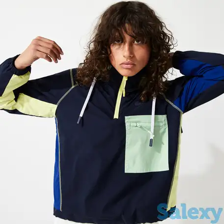 Женская ветровка lacoste с цветными акцентами, фотография 1