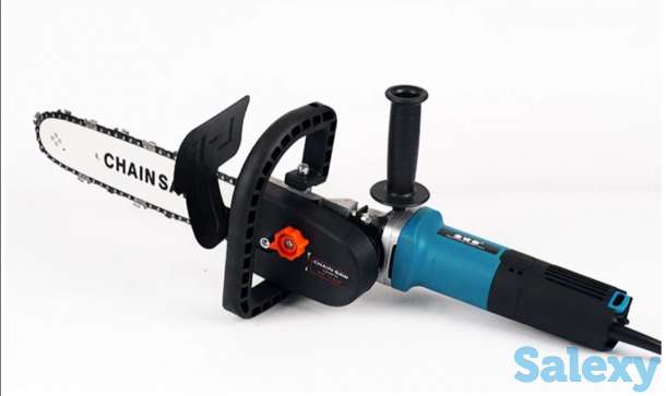 насадка на болгарку, пила цепная., фотография 1