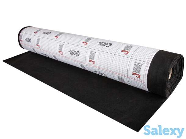 Карпет на клею черный 1м x 1,5м, фотография 1