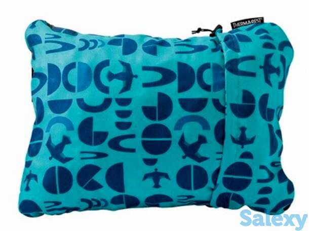 Подушка therm-a-rest compressible pillow x-large bluebird, фотография 1