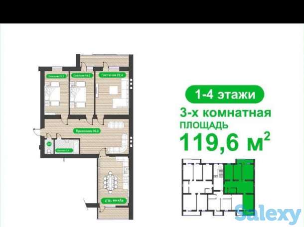 Продажа квартир от застройщика, Батыс 2, фотография 4