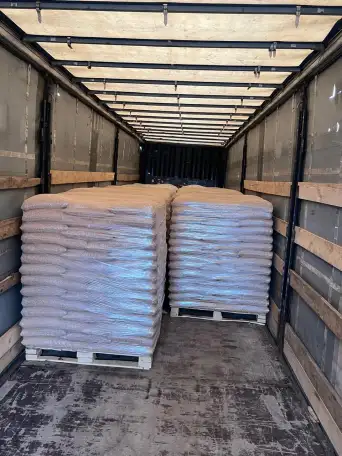 Топливные гранулы пеллеты белые древесные, фотография 2