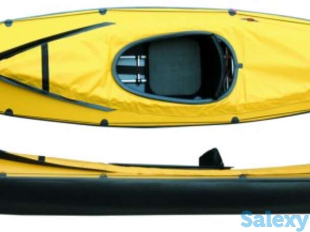 Байдарка тритон варзуга 1 люкс серая/синяя, фотография 1