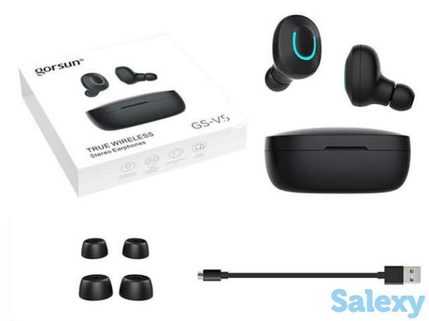 Продам 100% Беспроводные наушники Bluetooth гарнитура с портативным чехлом, фотография 1