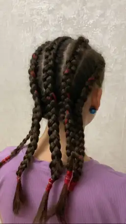 Плетение косичек, афро, фигурные, колоски, фотография 2