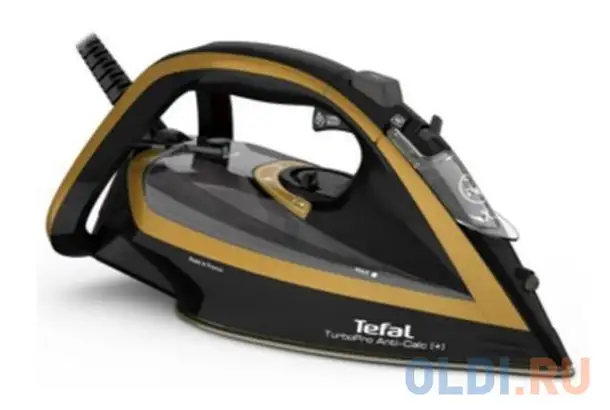 Утюг tefal fv5696e1 3000вт черный/золотистый, фотография 1