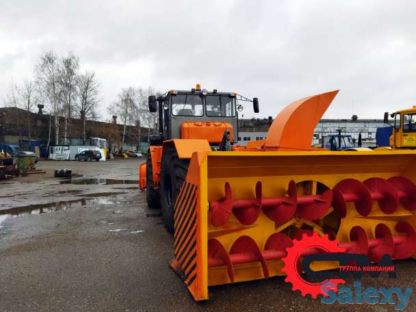 Трактор Кировец К-701 передний отвал, шнекоротор, фотография 7