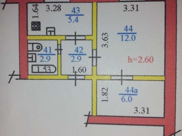 Продам 2-х комнатную квартиру , фотография 1