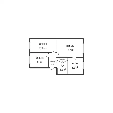 3-комнатная квартира в центре города по выгодной цене, фотография 2