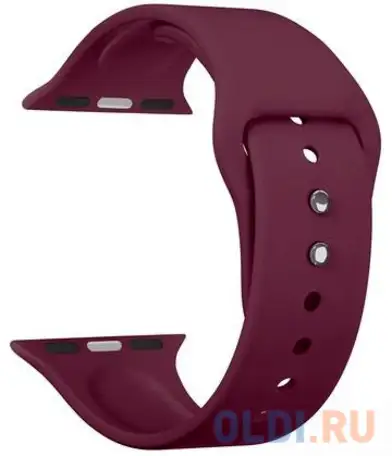 Ремешок lyambda altair для apple watch бордовый ds-aps08-40-wr, фотография 1