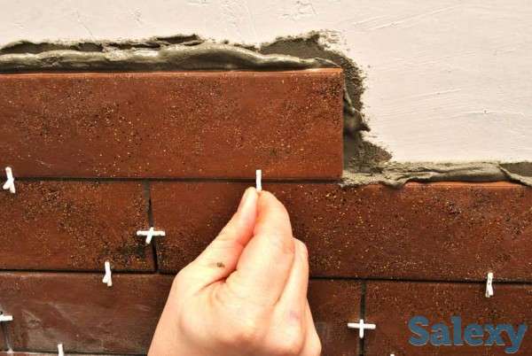 Наклейка клинкерной плитки, фотография 1