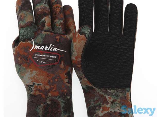 Перчатки marlin ultrastretch brown 5 mm, фотография 4