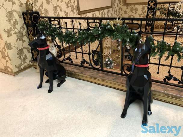 Полигональные фигуры из металла, готовые и на заказ., фотография 7