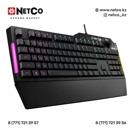 Игровая клавиатура ASUS RA04 TUF GAMING K1RUKB,MEMBRANE, фотография 1