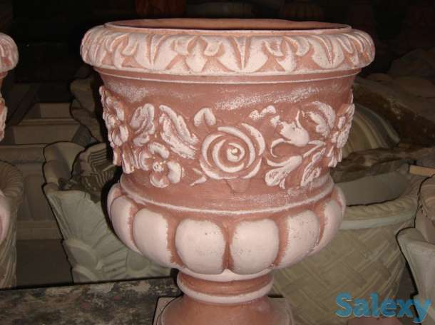 вазоны уличные бетонные, фотография 7