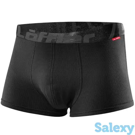 Термобелье loffler light m's hr. boxershorts transtex black, фотография 17