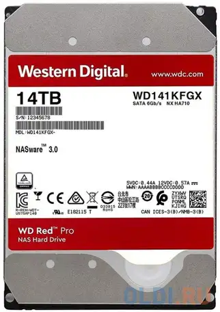 Жесткий диск western digital wd141kfgx 14 tb, фотография 1