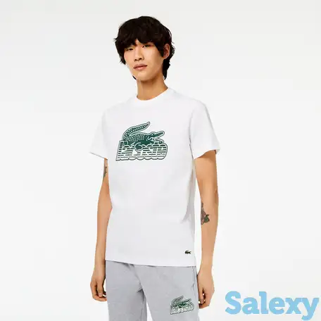 Мужская хлопковая футболка lacoste, фотография 1