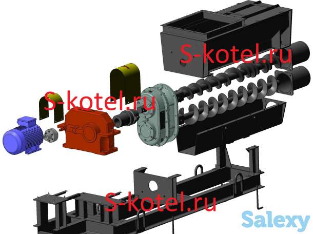 Винтовая дробилка-грохот ВДГ-10 и запасные части, фотография 2