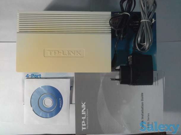 Продам модем роутер TP-LINK TD-8840T ADSL2+, 4-Port, ipTV ready, фотография 1