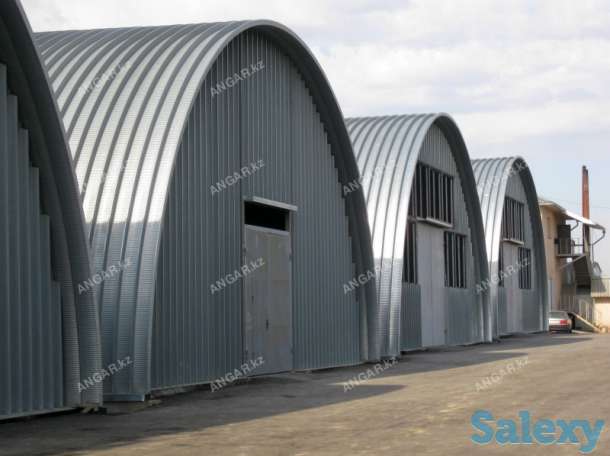 Строительство и монтаж бескаркасных ангаров в г. Караганда, фотография 1