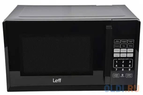 Микроволновая печь leff 23md802b 800 вт чёрный, фотография 1
