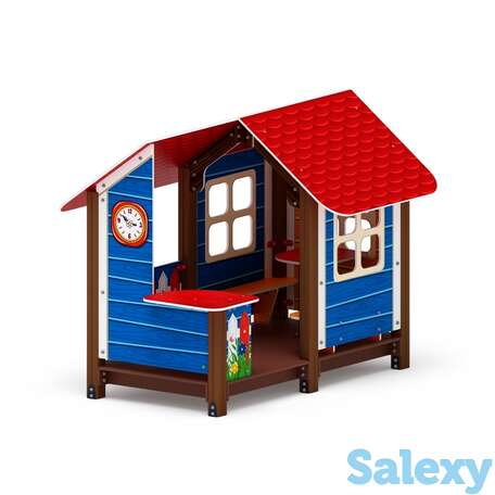 Домик с часами мф 10.01.09-01, фотография 1